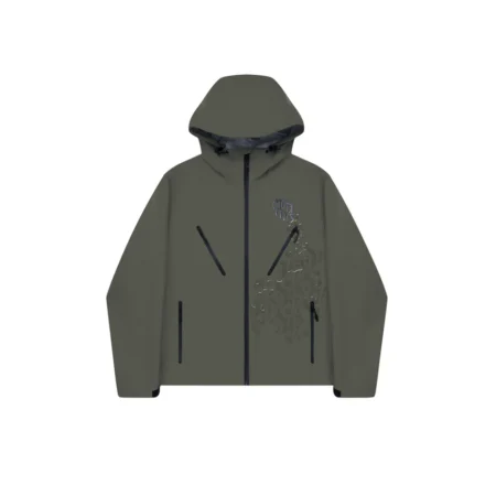 Mertra Monogram Shell Jacket (Green)